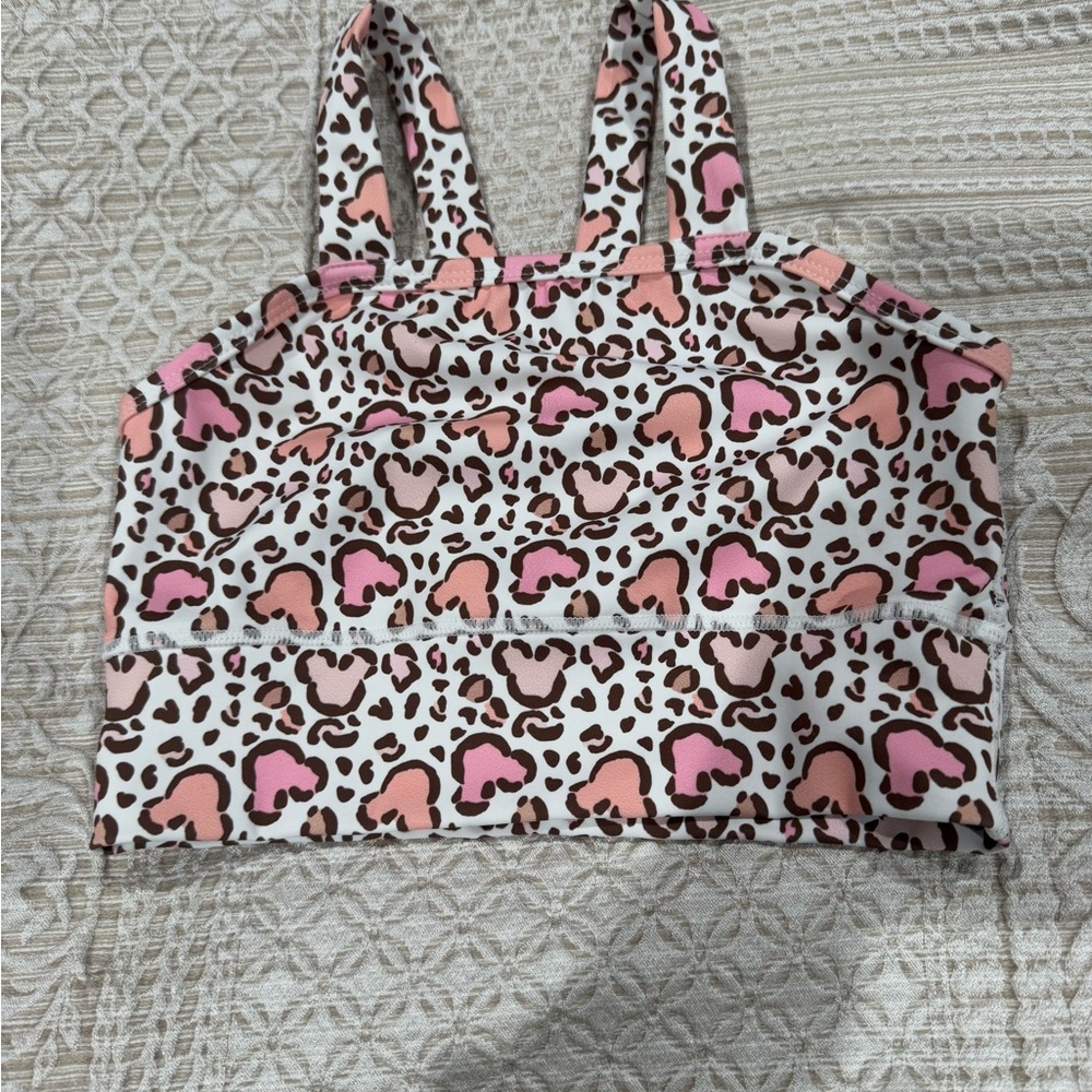 Leopard Print Kids Tank Top